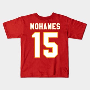 mahomes 15 Kids T-Shirt